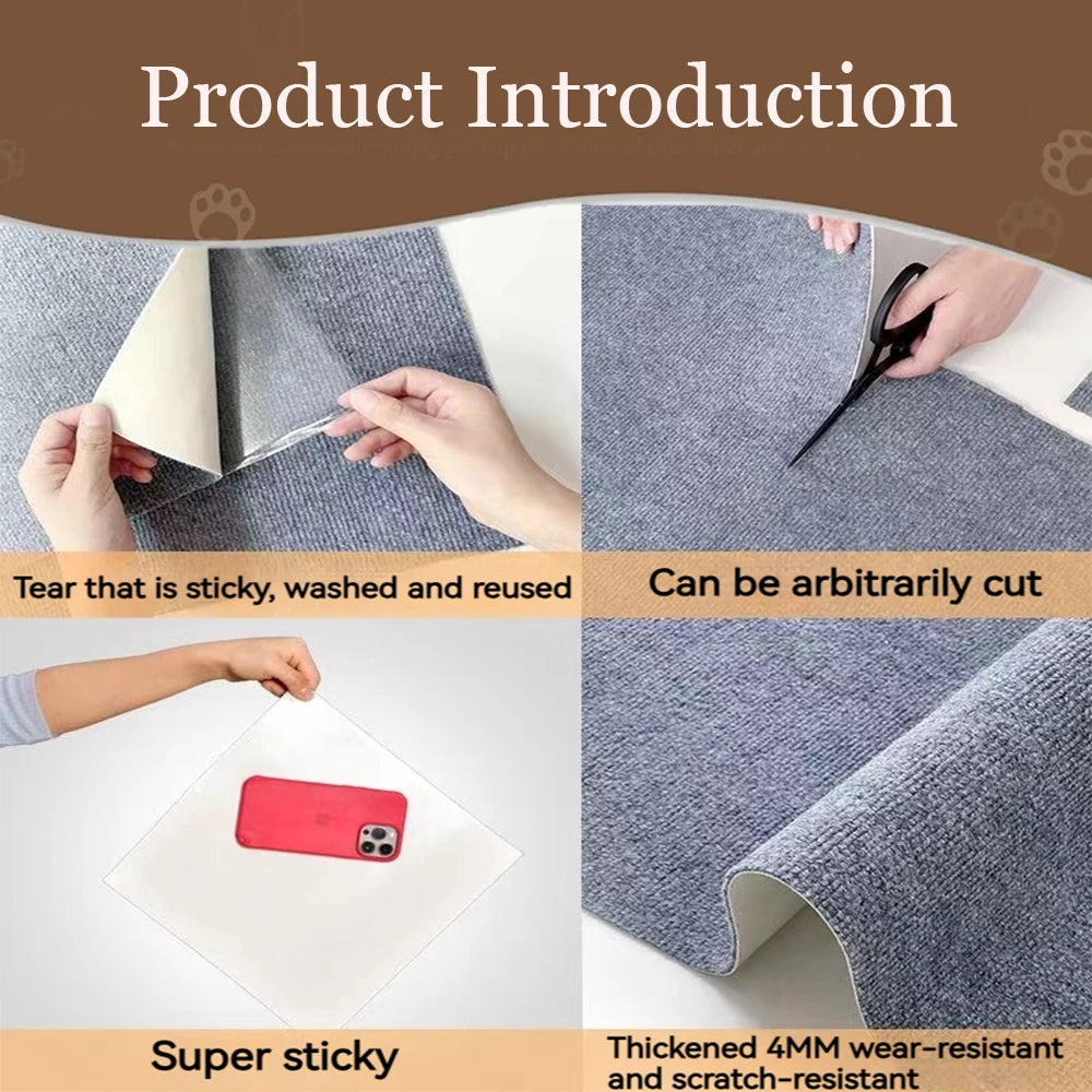 CozyClaw™ Anti-Scratch Furniture Protector — Trimmable Self-Adhesive Guard