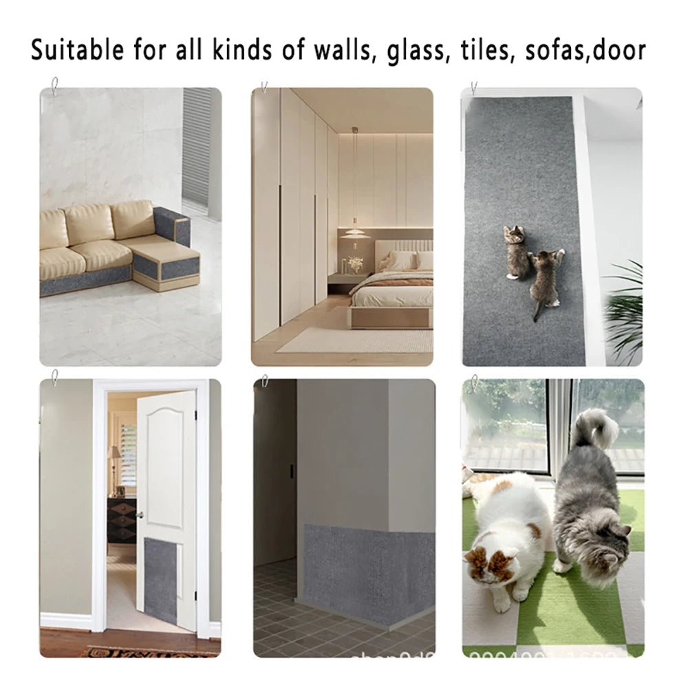 CozyClaw™ Anti-Scratch Furniture Protector — Trimmable Self-Adhesive Guard